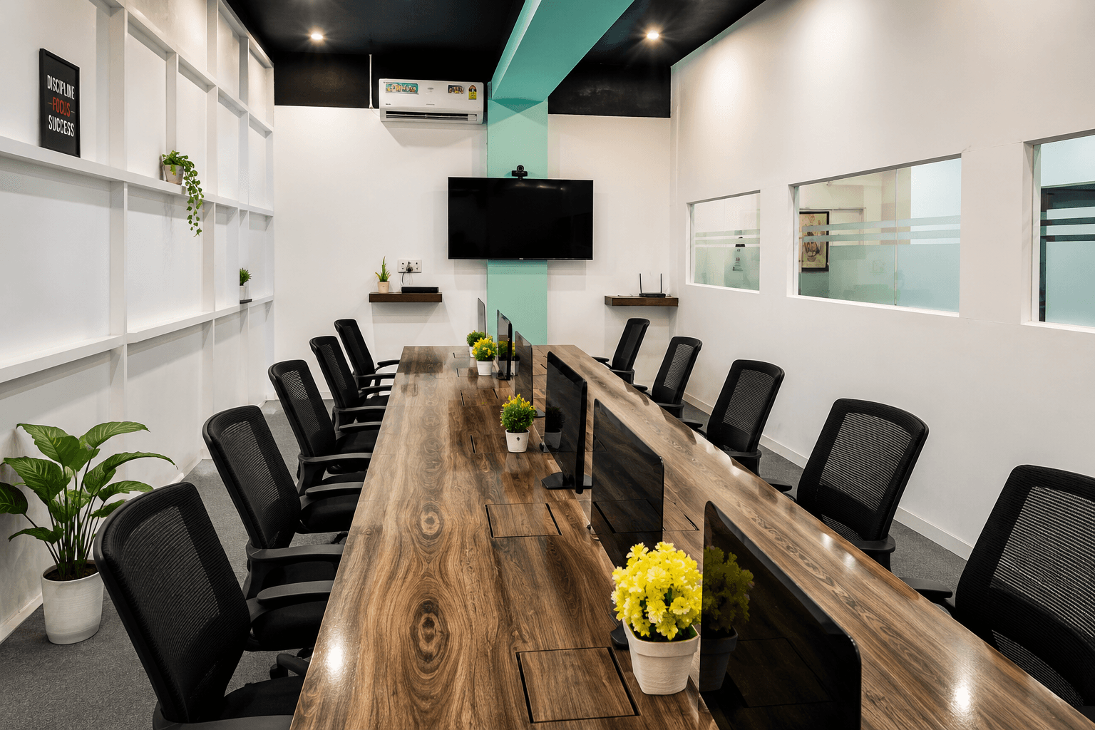 High-Tech Conference Suite